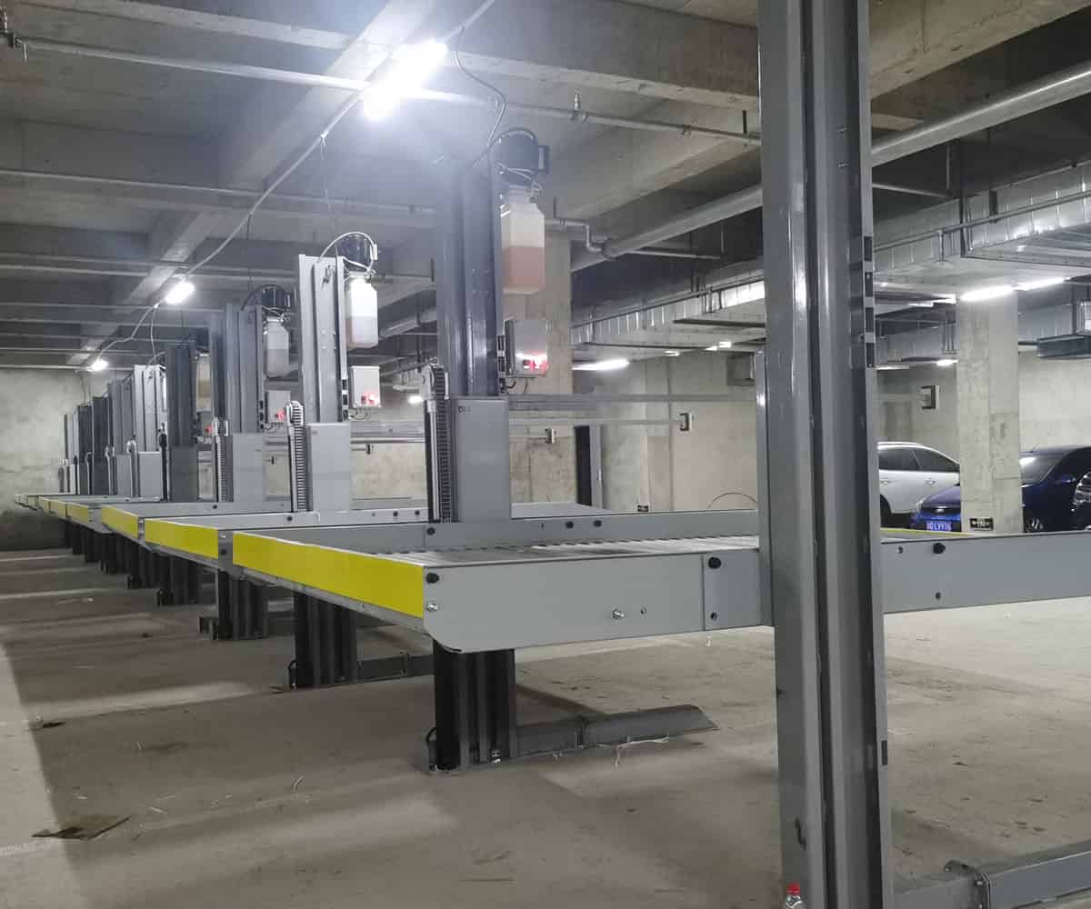 三層升降平移機械立體停車設(shè)備出租